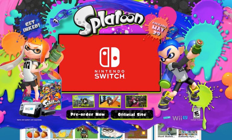 Multimedia - Nintendo Switch Splatoon
